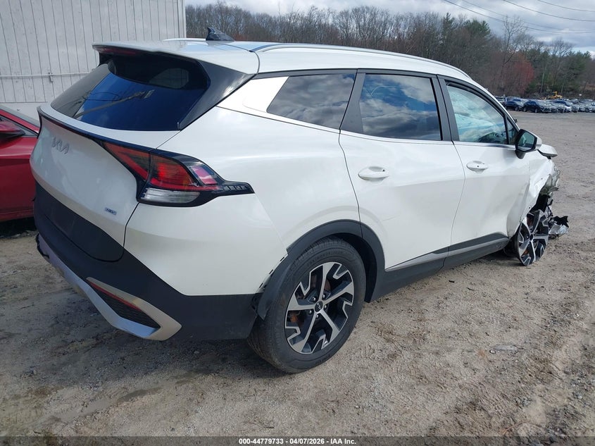 2023 Kia Sportage hybrid VIN KNDPVCAG3P7058103 IAAI salvage auction — FRONT END, Wait Title, sold $7,000 on 2026-07-28 (photo 4)