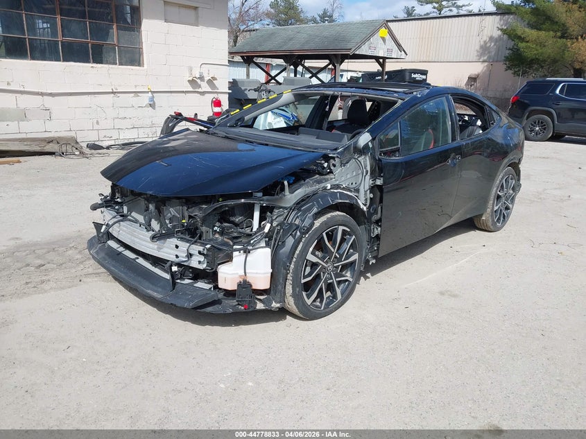 2023 Toyota Prius prime VIN JTDACACU7P3010100 IAAI salvage auction — ALL OVER, Salvage (New Hampshire), sold $6,000 on 2026-07-29 (photo 2)