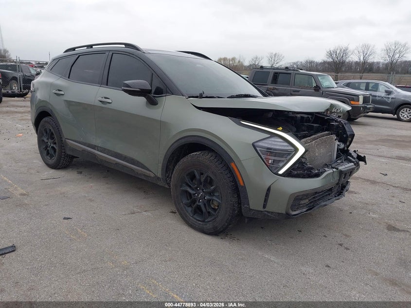 2024 Kia Sportage VIN 5XYK7CDF9RG171132 IAAI salvage auction — FRONT END, Salvage (Missouri), sold $7,850 on 2026-07-07 (photo 1)