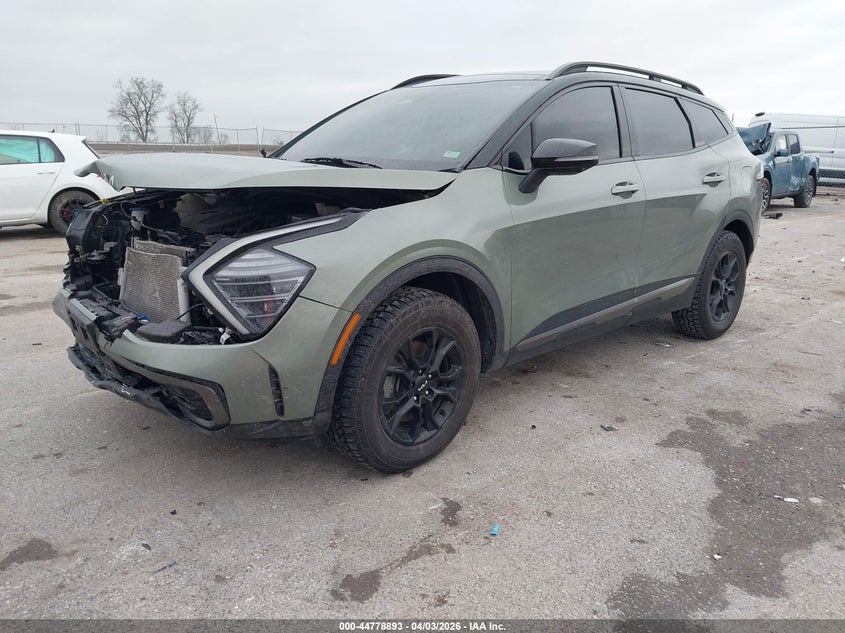 2024 Kia Sportage VIN 5XYK7CDF9RG171132 IAAI salvage auction — FRONT END, Salvage (Missouri), sold $7,850 on 2026-07-07 (photo 2)