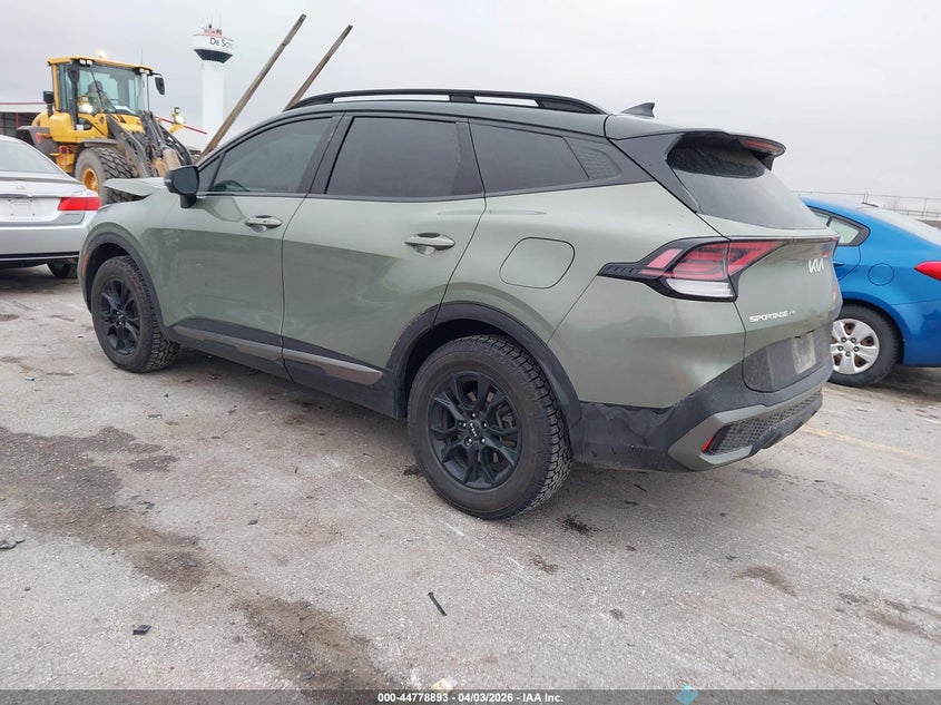 2024 Kia Sportage VIN 5XYK7CDF9RG171132 IAAI salvage auction — FRONT END, Salvage (Missouri), sold $7,850 on 2026-07-07 (photo 3)