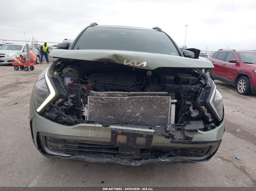 2024 Kia Sportage VIN 5XYK7CDF9RG171132 IAAI salvage auction — FRONT END, Salvage (Missouri), sold $7,850 on 2026-07-07 (photo 6)