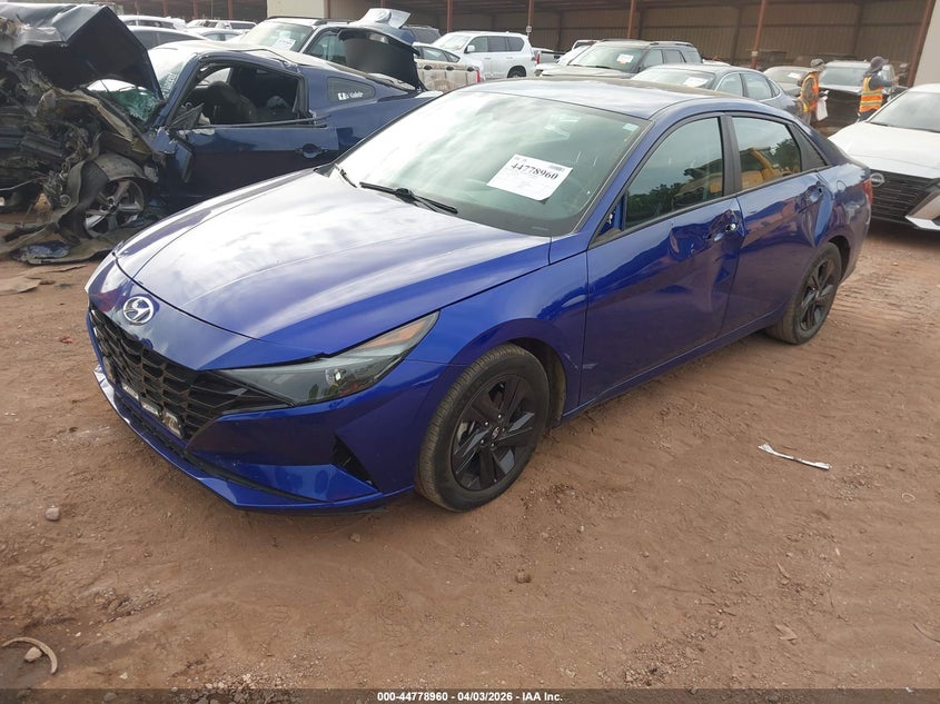 2021 Hyundai Elantra VIN 5NPLM4AG3MH004525 IAAI salvage auction — LEFT SIDE, Salvage (Alabama), sold $2,800 on 2026-07-15 (photo 2)