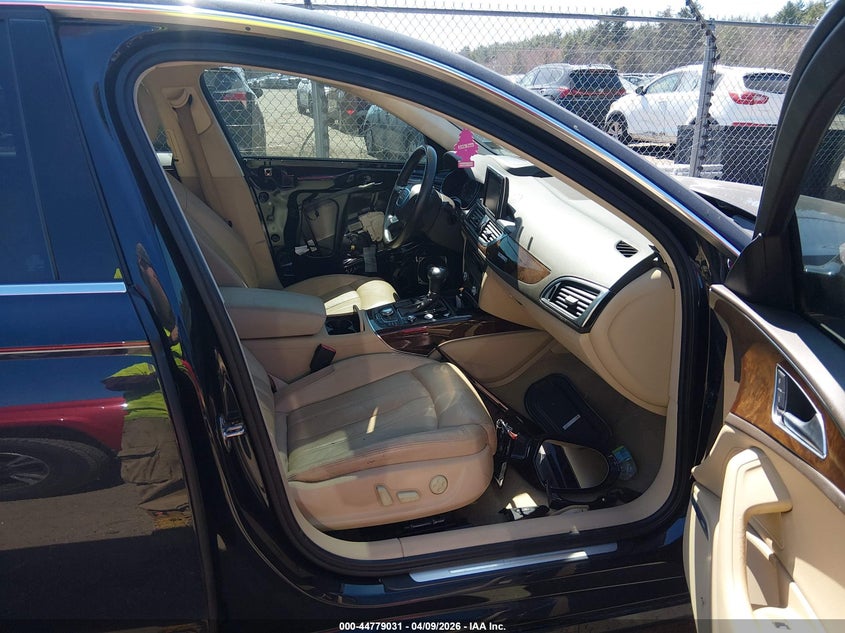 2012 Audi A6 VIN WAUJGAFC5CN055538 IAAI salvage auction — LEFT SIDE, Salvage Title, sold $1,700 on 2026-07-17 (photo 5)