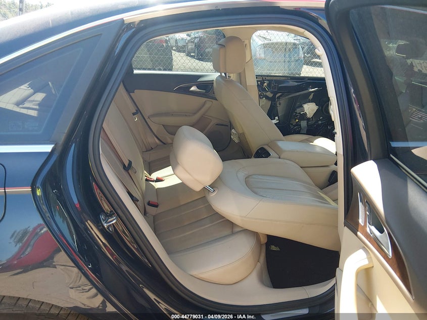 2012 Audi A6 VIN WAUJGAFC5CN055538 IAAI salvage auction — LEFT SIDE, Salvage Title, sold $1,700 on 2026-07-17 (photo 8)