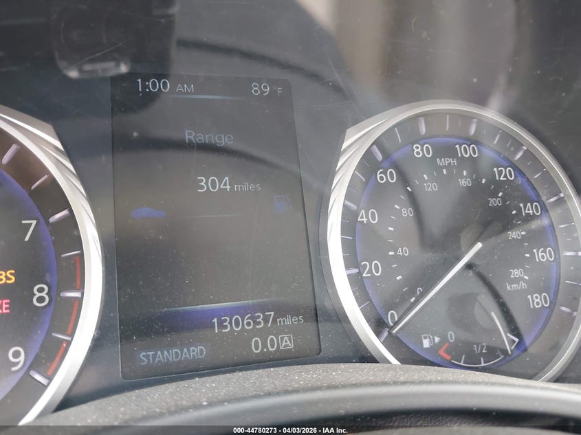 2015 Infiniti Q50 VIN JN1BV7AP0FM353213 IAAI salvage auction — THEFT, Wait Title, sold $2,800 on 2026-07-20 (photo 7)