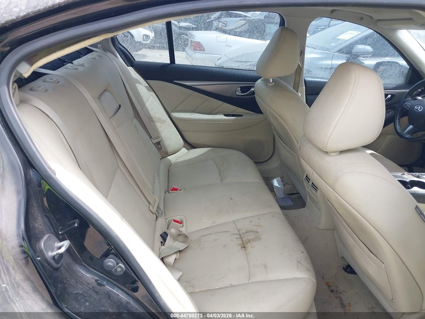 2015 Infiniti Q50 VIN JN1BV7AP0FM353213 IAAI salvage auction — THEFT, Wait Title, sold $2,800 on 2026-07-20 (photo 8)