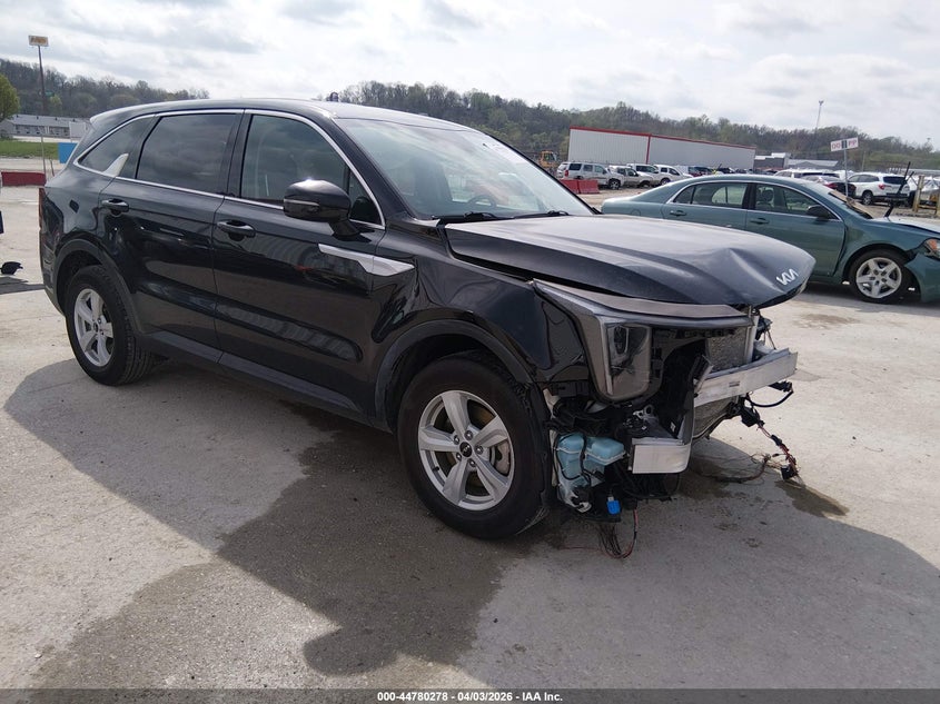 2024 Kia Sorento VIN 5XYRG4JC2RG279008 IAAI salvage auction — FRONT END, Salvage (Illinois), sold $4,050 on 2026-07-28 (photo 1)
