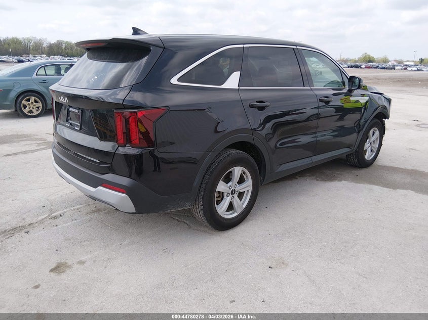 2024 Kia Sorento VIN 5XYRG4JC2RG279008 IAAI salvage auction — FRONT END, Salvage (Illinois), sold $4,050 on 2026-07-28 (photo 4)