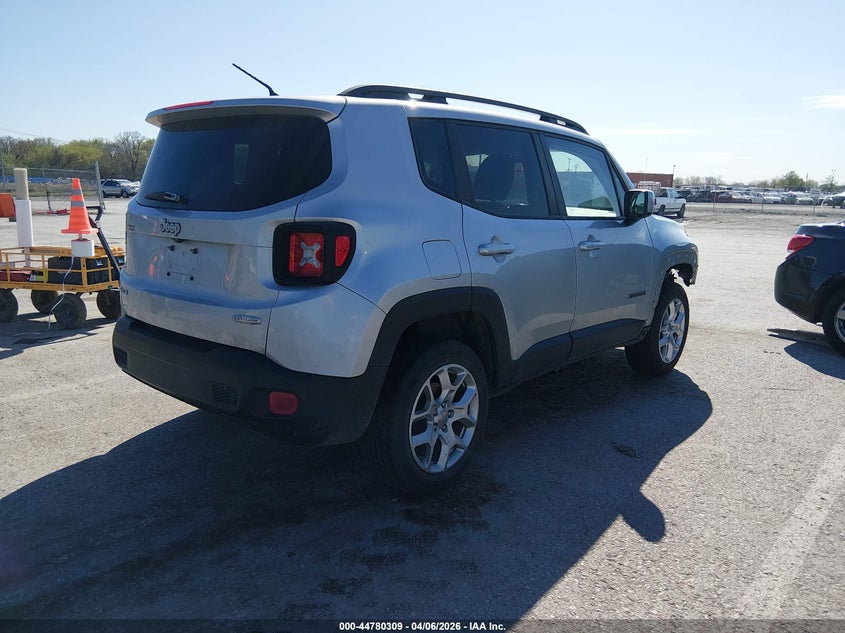 2017 Jeep Renegade VIN ZACCJBBB6HPE80040 IAAI salvage auction — RIGHT FRONT, Salvage (Illinois), sold $1,350 on 2026-07-07 (photo 4)