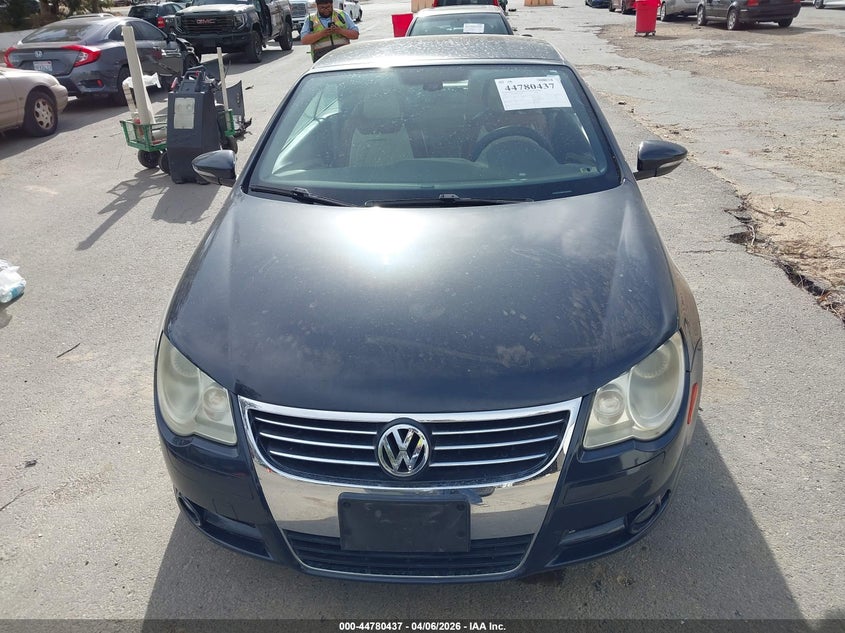 2010 Volkswagen Eos VIN WVWFA7AH8AV025835 IAAI salvage auction — MECHANICAL, Clear (California), sold $275 on 2026-08-11 (photo 6)