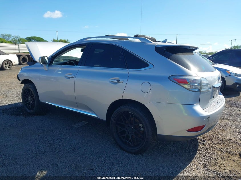 2012 Lexus Rx VIN JTJZK1BA7C2414279 IAAI salvage auction — FRONT END, Salvage (Hawaii), sold $900 on 2026-07-28 (photo 3)