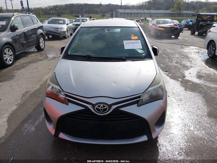 2015 Toyota Yaris VIN VNKKTUD30FA043775 IAAI salvage auction — HAIL, Wait Title, sold $3,150 on 2026-07-09 (photo 6)