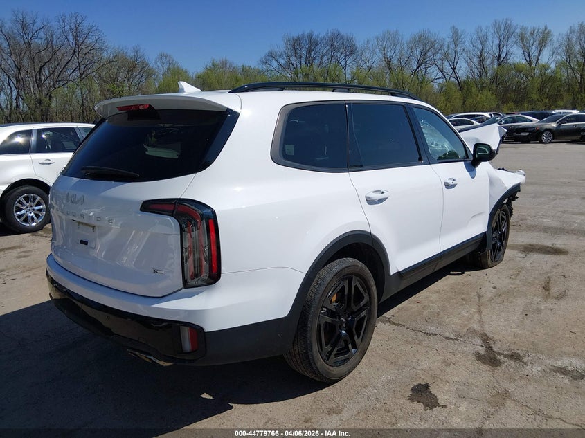 2024 Kia Telluride VIN 5XYP3DGC4RG503356 IAAI salvage auction — FRONT END, Salvage (Kansas), sold $7,400 on 2026-07-15 (photo 4)