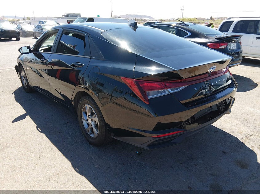 2021 Hyundai Elantra VIN 5NPLL4AG1MH046730 IAAI salvage auction — FRONT END, Wait Title, sold $2,050 on 2026-07-22 (photo 3)