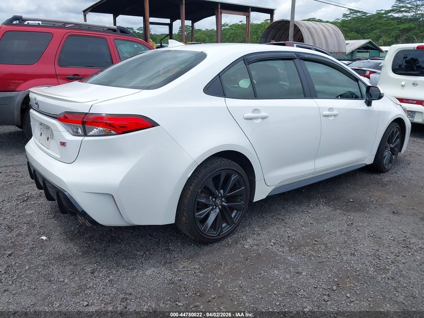 2023 Toyota Corolla VIN JTDS4MCE6PJ101155 IAAI salvage auction — LEFT FRONT, Clear (Hawaii), sold $4,025 on 2026-07-28 (photo 4)