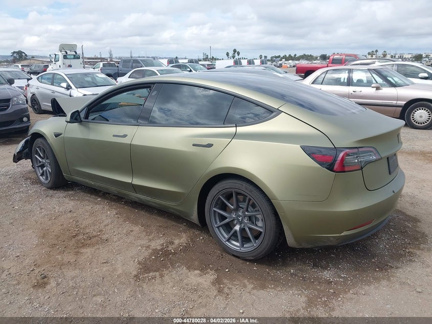 2019 Tesla Model 3 VIN 5YJ3E1EA9KF190374 IAAI salvage auction — FRONT END, Wait Title, sold $4,050 on 2026-07-20 (photo 3)