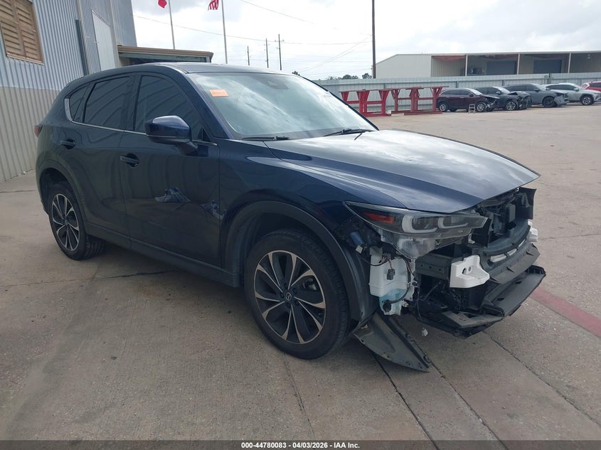 2023 Mazda Cx-5 VIN JM3KFBEM9P0125756 IAAI salvage auction — FRONT END, Original (Texas), sold $10,000 on 2026-07-07 (photo 1)