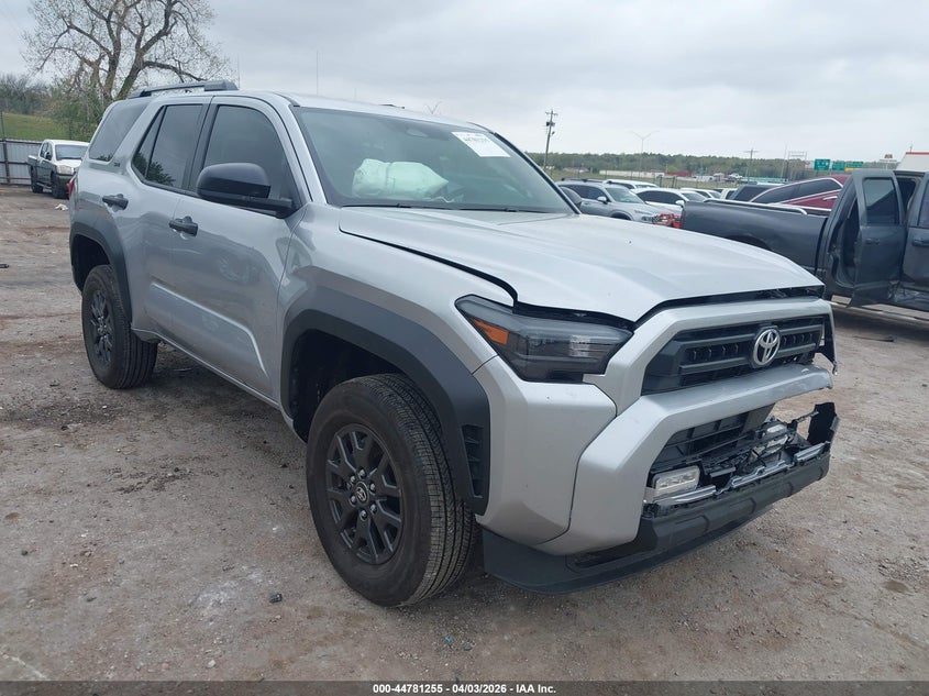 2025 Toyota 4runner VIN JTEVA5BR1S5075139 IAAI salvage auction — FRONT END, Clear (Oklahoma), sold $23,950 on 2026-07-22 (photo 1)