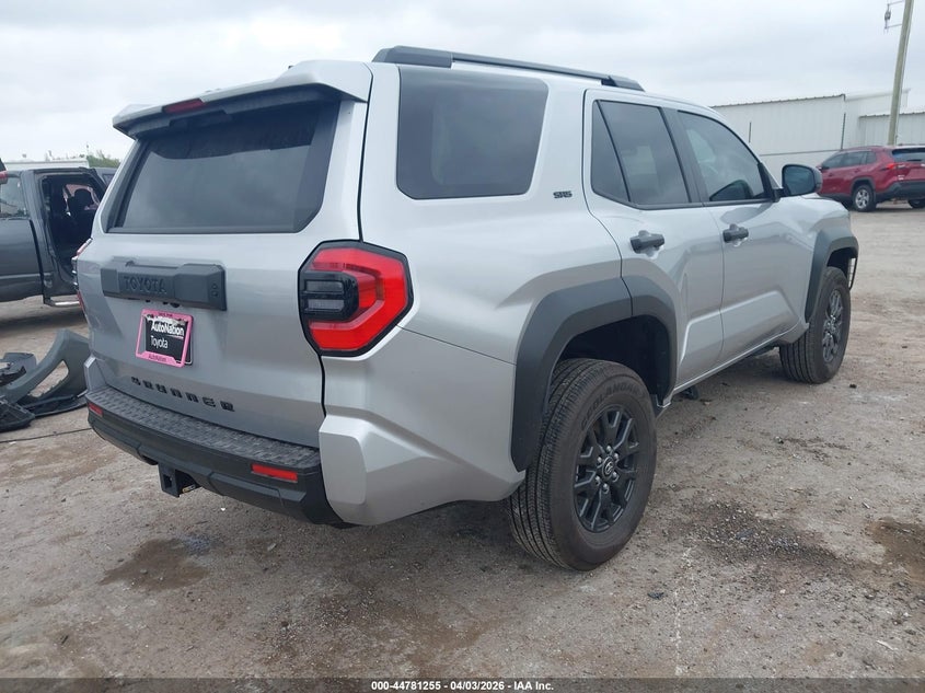 2025 Toyota 4runner VIN JTEVA5BR1S5075139 IAAI salvage auction — FRONT END, Clear (Oklahoma), sold $23,950 on 2026-07-22 (photo 4)
