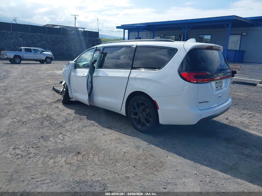 2022 Chrysler Pacifica VIN 2C4RC1BG3NR130480 IAAI salvage auction — FRONT END, Wait Title, sold $25 on 2026-07-21 (photo 3)