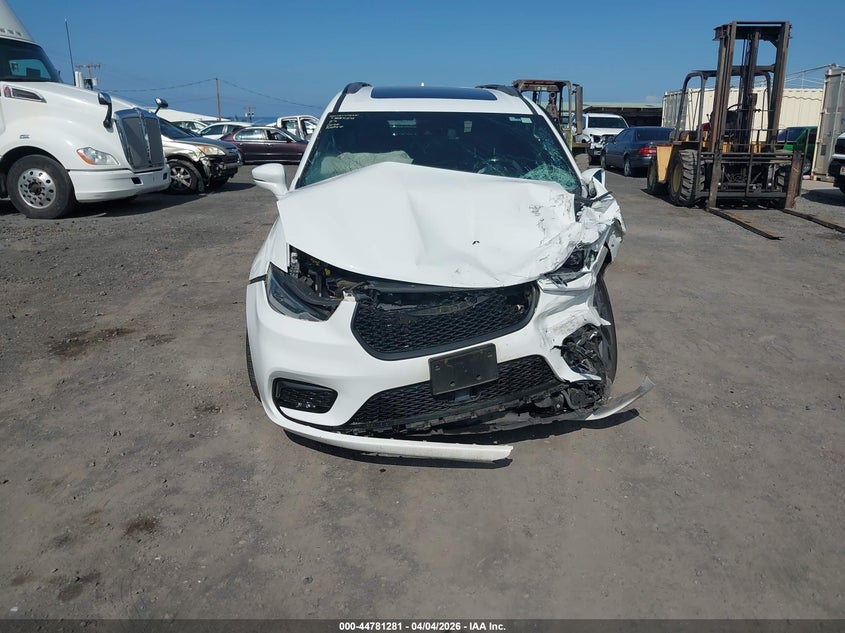 2022 Chrysler Pacifica VIN 2C4RC1BG3NR130480 IAAI salvage auction — FRONT END, Wait Title, sold $25 on 2026-07-21 (photo 6)