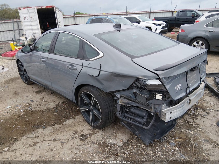 2025 Honda Accord VIN 1HGCY2F51SA012015 IAAI salvage auction — REAR END, Salvage (Arkansas), sold $9,200 on 2026-07-30 (photo 3)