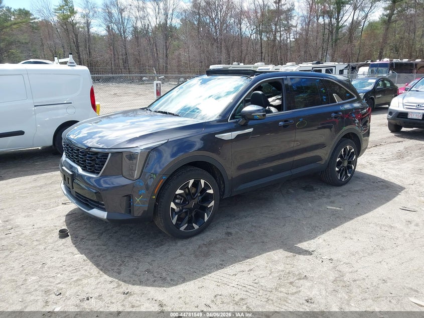 2025 Kia Sorento VIN 5XYRHDJF9SG393195 IAAI salvage auction — ALL OVER, Wait Title, sold $12,250 on 2026-07-21 (photo 2)
