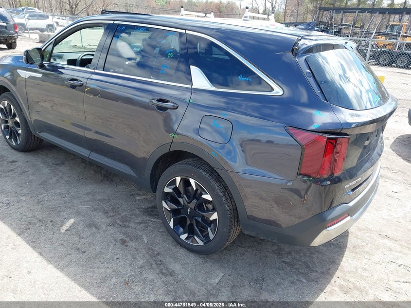 2025 Kia Sorento VIN 5XYRHDJF9SG393195 IAAI salvage auction — ALL OVER, Wait Title, sold $12,250 on 2026-07-21 (photo 3)