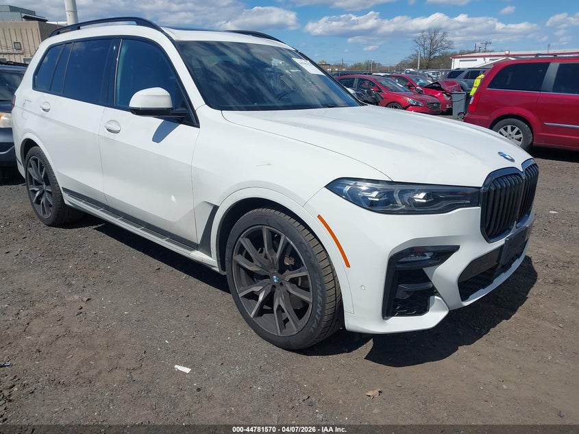 2022 BMW X7 VIN 5UXCW2C06N9M03095 IAAI salvage auction — UNKNOWN, Salvage Title, sold $34,500 on 2026-07-20 (photo 1)