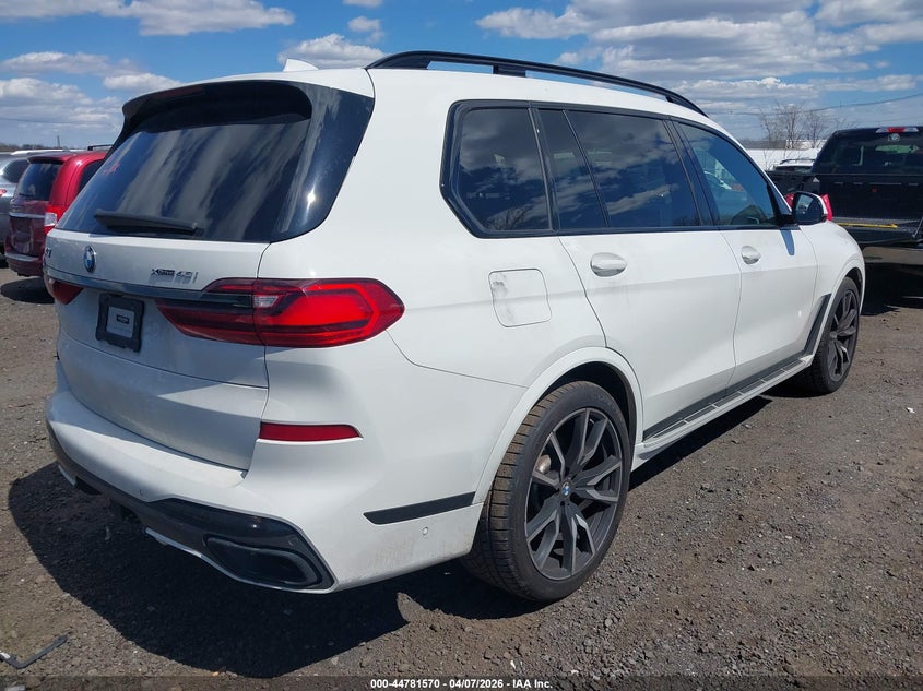 2022 BMW X7 VIN 5UXCW2C06N9M03095 IAAI salvage auction — UNKNOWN, Salvage Title, sold $34,500 on 2026-07-20 (photo 4)