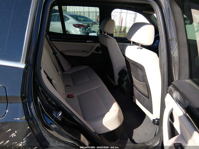 2013 BMW X3 VIN 5UXWX9C57D0A19167 IAAI salvage auction — Hail, Clear - Public Restricted (Oklahoma), sold $1,225 on 2026-04-19 (photo 8)