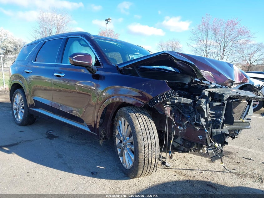 2020 Hyundai Palisade VIN KM8R5DHE3LU046074 IAAI salvage auction — FRONT END, Salvage (New Jersey), sold $4,000 on 2026-07-20 (photo 1)