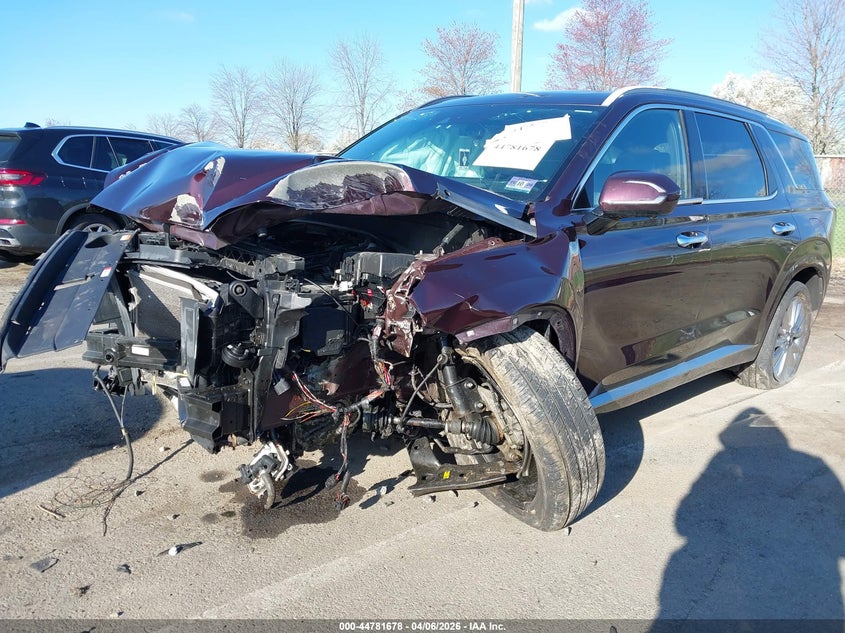 2020 Hyundai Palisade VIN KM8R5DHE3LU046074 IAAI salvage auction — FRONT END, Salvage (New Jersey), sold $4,000 on 2026-07-20 (photo 2)