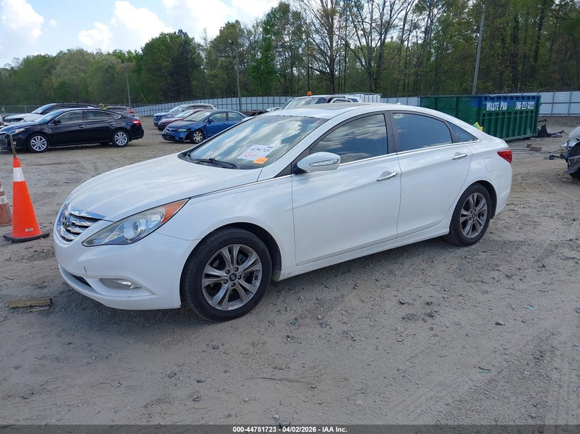 2011 Hyundai Sonata VIN 5NPEC4AC6BH303223 IAAI salvage auction — THEFT, Salvage (Georgia), sold $525 on 2026-07-09 (photo 2)