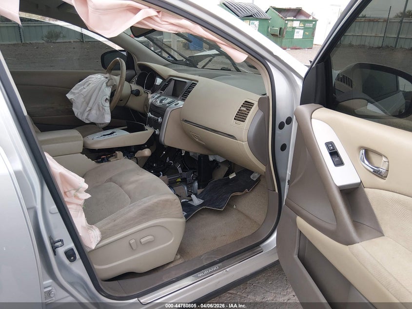 2013 Nissan Murano VIN JN8AZ1MW4DW308293 IAAI salvage auction — FRONT END, Salvage Title, sold $400 on 2026-07-20 (photo 5)