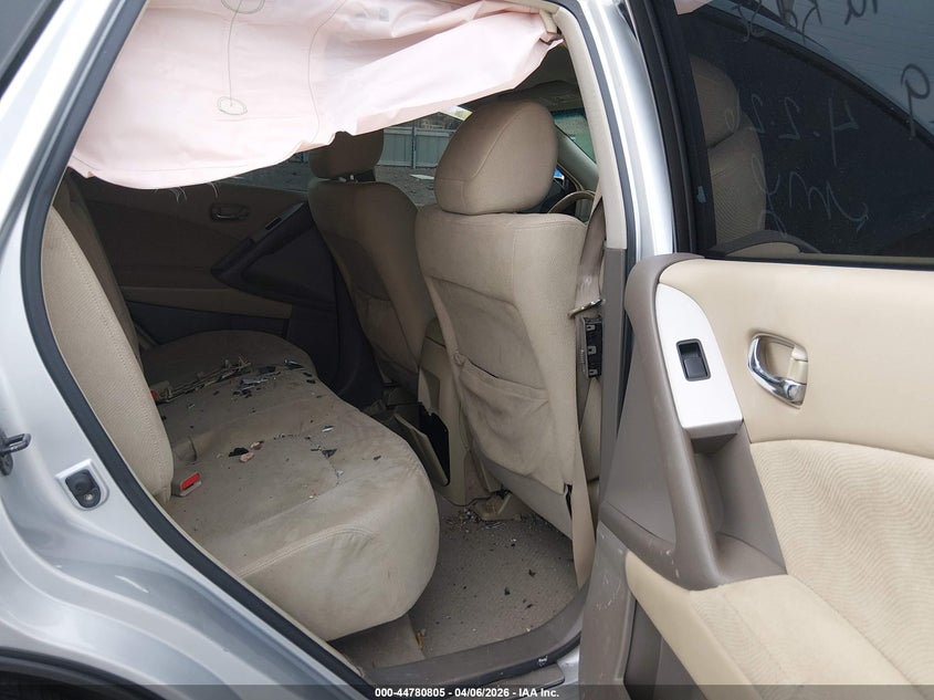 2013 Nissan Murano VIN JN8AZ1MW4DW308293 IAAI salvage auction — FRONT END, Salvage Title, sold $400 on 2026-07-20 (photo 8)