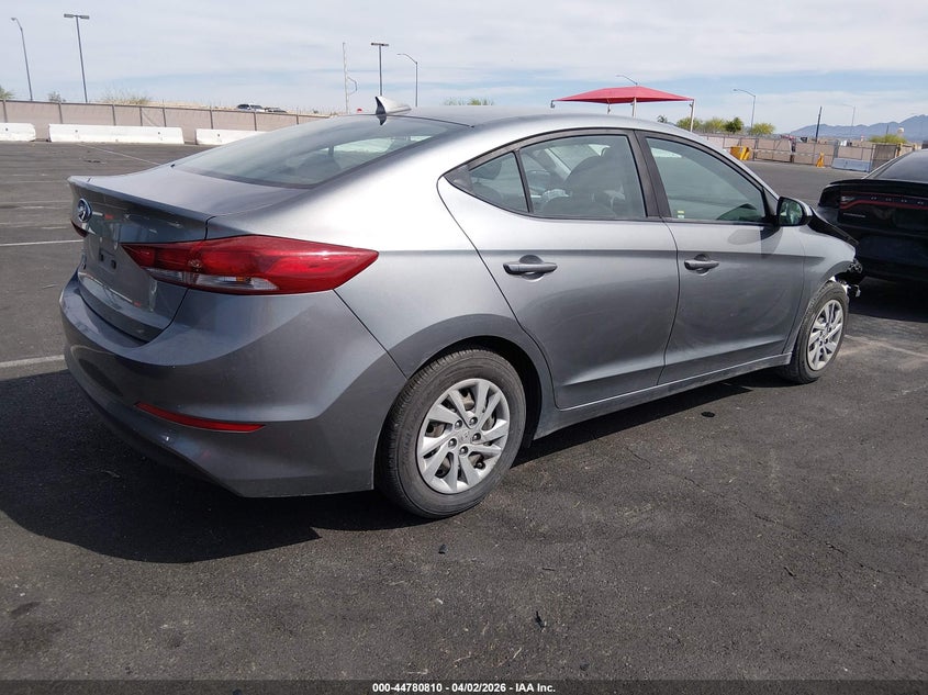 2017 Hyundai Elantra VIN KMHD74LF4HU417450 IAAI salvage auction — FRONT END, Salvage (Nevada), sold $625 on 2026-07-17 (photo 4)
