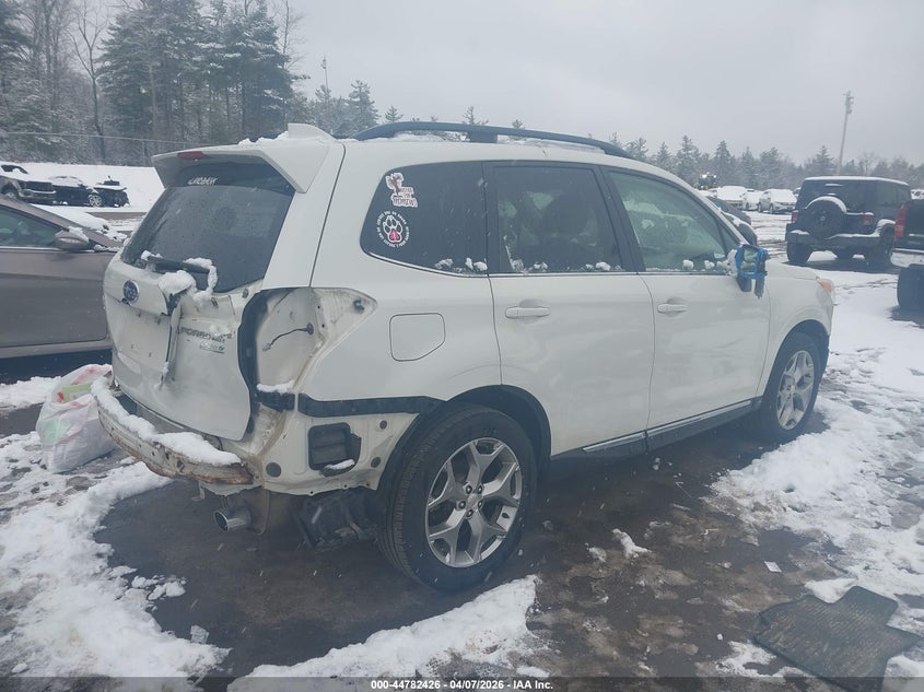 2016 Subaru Forester VIN JF2SJAXC0GH447467 IAAI salvage auction — FRONT & REAR, Salvage (Massachusetts), sold $1,600 on 2026-07-10 (photo 4)