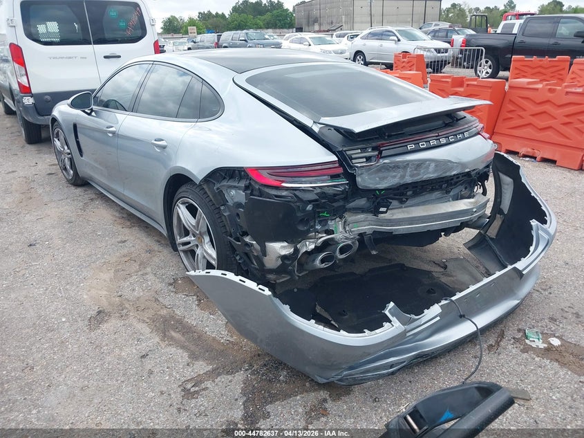 2019 Porsche Panamera VIN WP0AA2A77KL102180 IAAI salvage auction — REAR END, Salvage Title, sold $16,450 on 2026-07-13 (photo 3)