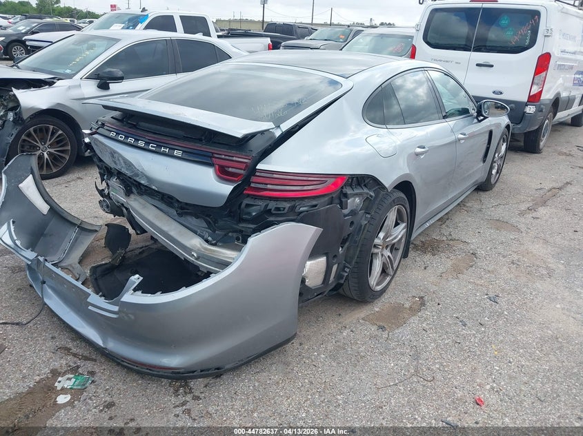 2019 Porsche Panamera VIN WP0AA2A77KL102180 IAAI salvage auction — REAR END, Salvage Title, sold $16,450 on 2026-07-13 (photo 4)