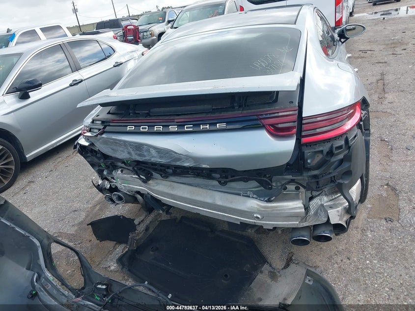 2019 Porsche Panamera VIN WP0AA2A77KL102180 IAAI salvage auction — REAR END, Salvage Title, sold $16,450 on 2026-07-13 (photo 6)