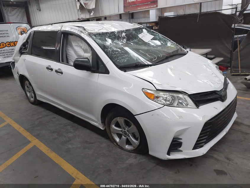 2020 Toyota Sienna VIN 5TDZZ3DCXLS074076 IAAI salvage auction — ALL OVER, Salvage (Arizona), sold $25 on 2026-07-21 (photo 1)