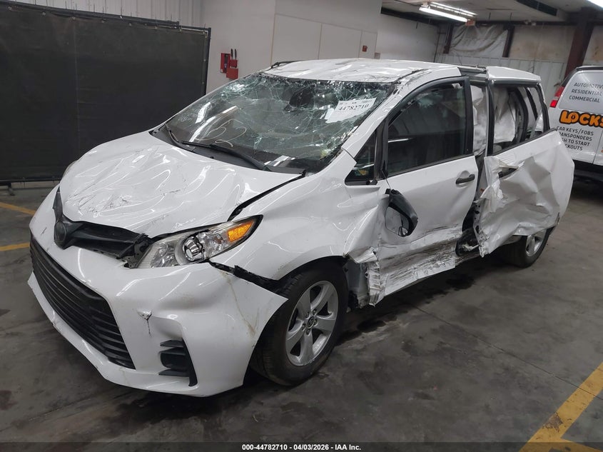 2020 Toyota Sienna VIN 5TDZZ3DCXLS074076 IAAI salvage auction — ALL OVER, Salvage (Arizona), sold $25 on 2026-07-21 (photo 2)