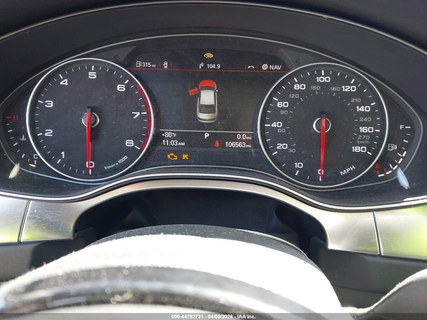 2013 Audi A6 VIN WAUDFAFC8DN008621 IAAI salvage auction — FRONT END, Original (Texas), sold $900 on 2026-07-22 (photo 7)