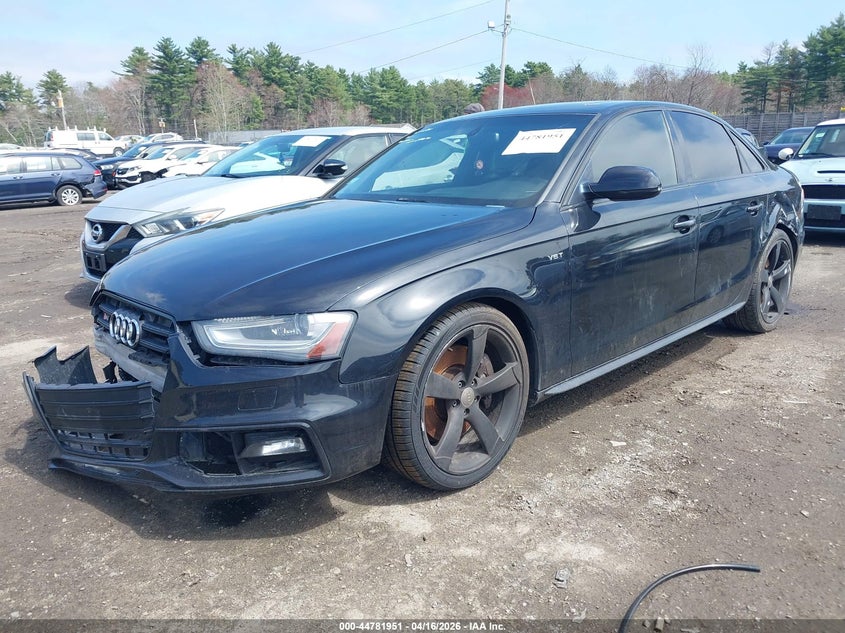 2014 Audi S4 VIN WAUKGAFL9EA143538 IAAI salvage auction — FRONT END, Wait Title, sold $1,500 on 2026-07-31 (photo 2)