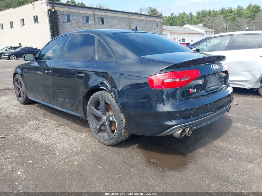 2014 Audi S4 VIN WAUKGAFL9EA143538 IAAI salvage auction — FRONT END, Wait Title, sold $1,500 on 2026-07-31 (photo 3)