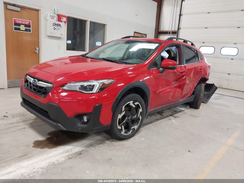 2021 Subaru Crosstrek VIN JF2GTHMCXM8314367 IAAI salvage auction — REAR END, Wait Title, sold $2,750 on 2026-07-13 (photo 2)