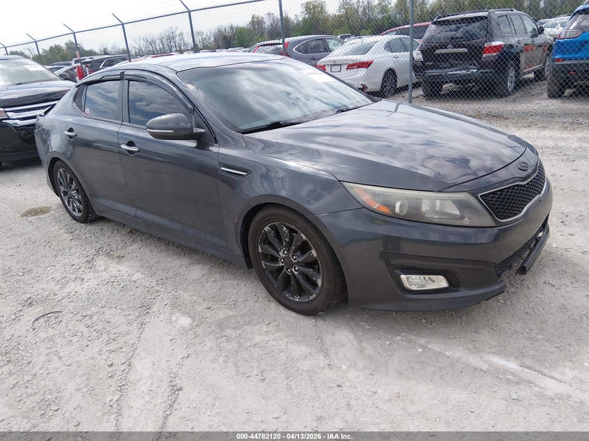 2015 Kia Optima VIN 5XXGM4A74FG466625 IAAI salvage auction — REAR END, Salvage (Kentucky), sold $800 on 2026-07-20 (photo 1)
