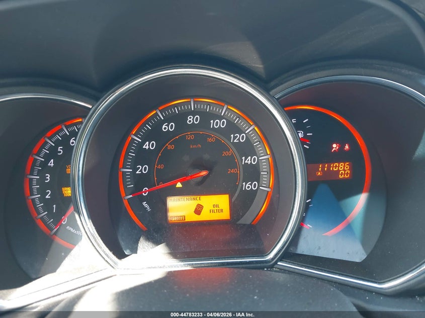 2010 Nissan Murano VIN JN8AZ1MUXAW019106 IAAI salvage auction — SIDE, Salvage (Texas), sold $925 on 2026-07-20 (photo 7)